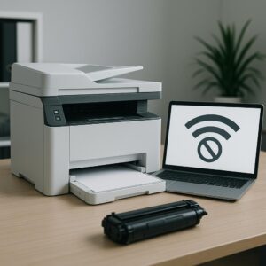 dlaczego drukarka nie chce się połączyć z wifi?