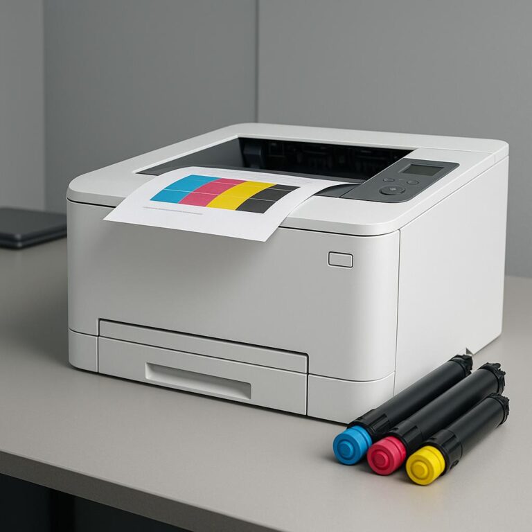 dlaczego drukarka nie drukuje w kolorze?