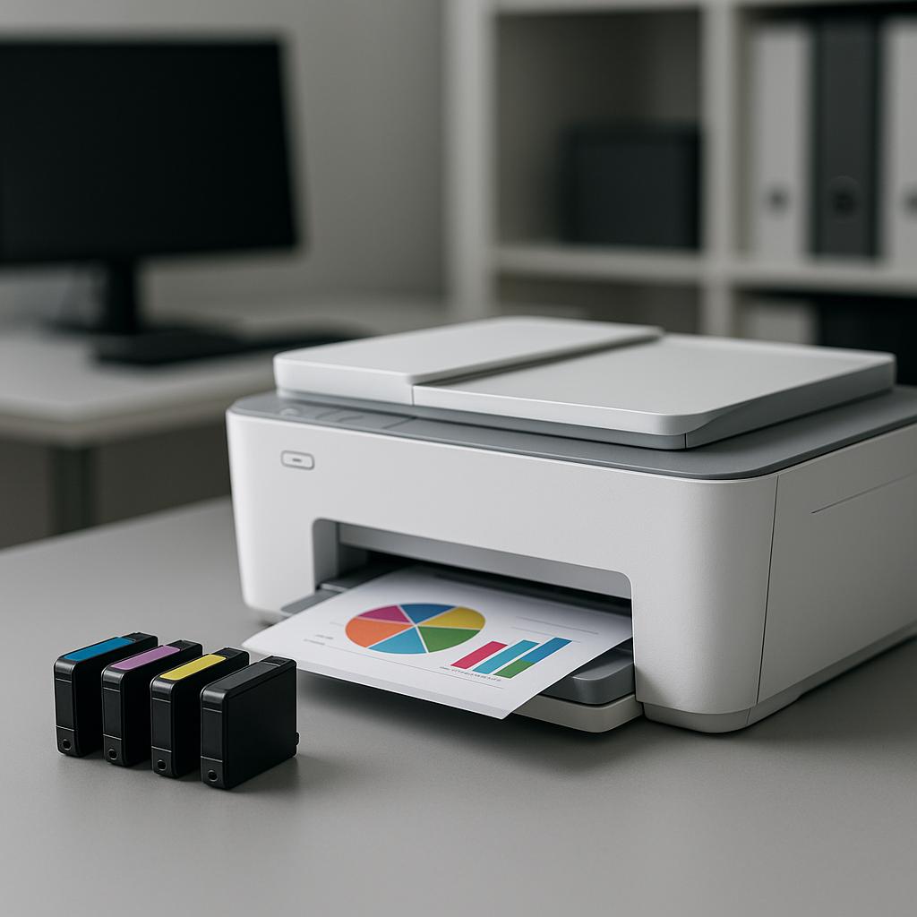 dlaczego drukarka nie drukuje w kolorze hp?