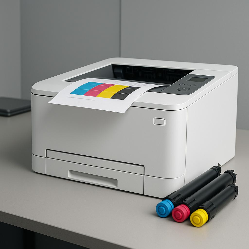 dlaczego drukarka nie drukuje w kolorze?