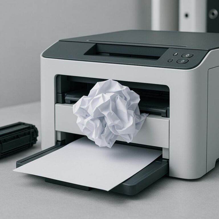 dlaczego drukarka zjada papier?