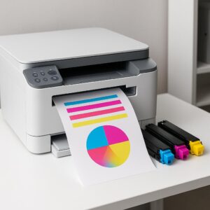 dlaczego drukarka zle miesza kolory?