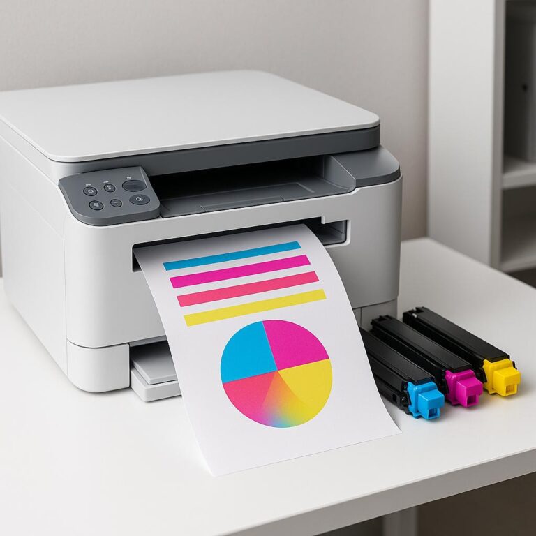 dlaczego drukarka zle miesza kolory?