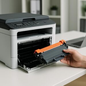 dlaczego moja drukarka brother nie rozpoznaje nowego wkładu z tonerem?