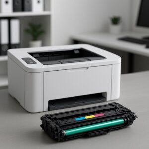 dlaczego po wymianie tonera drukarka nie drukuje?