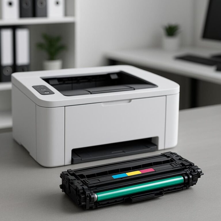 dlaczego po wymianie tonera drukarka nie drukuje?