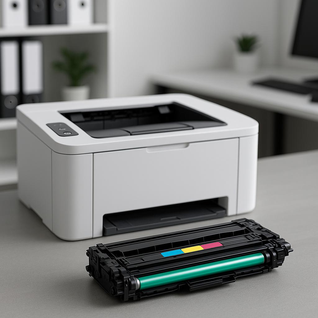 dlaczego po wymianie tonera drukarka nie drukuje?