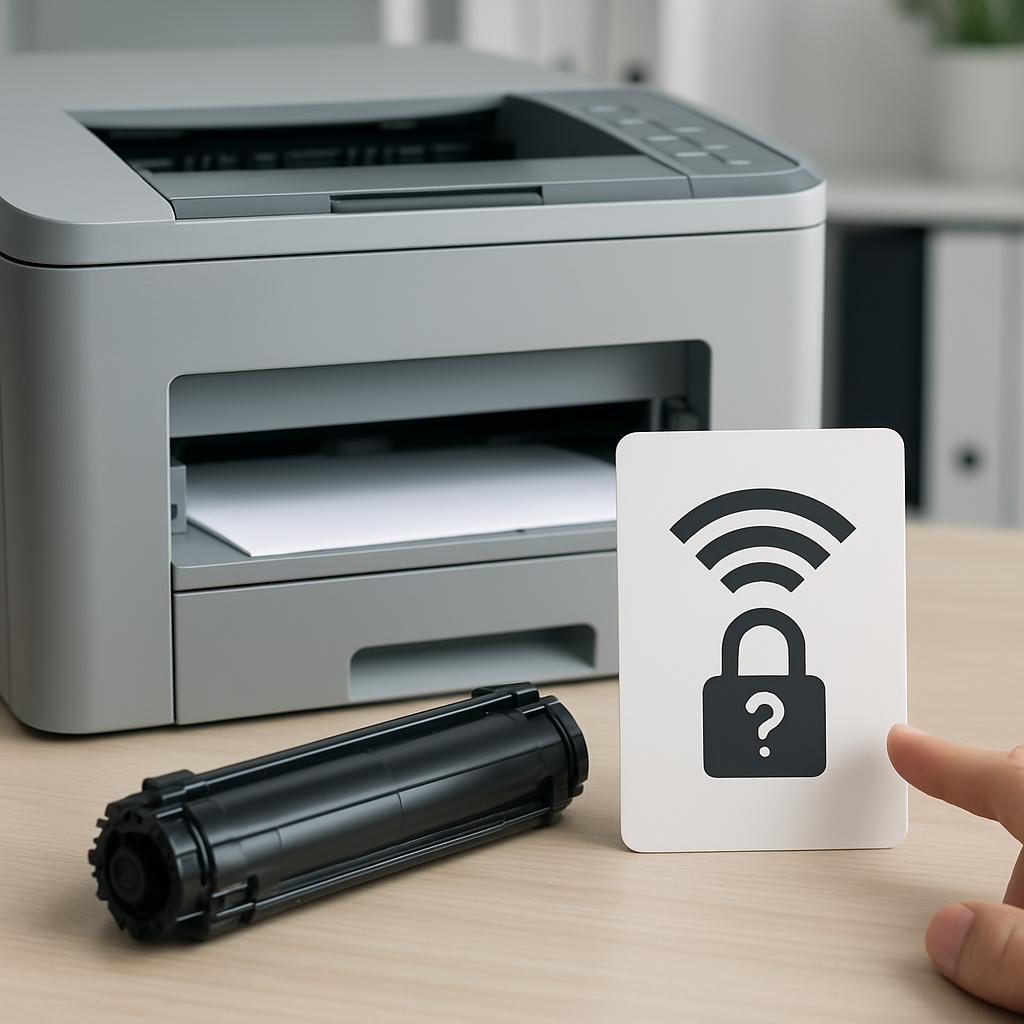 gdzie jest napisane hasło do drukarki?