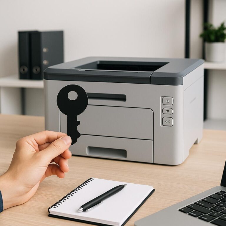 gdzie znajdę hasło do mojej drukarki?