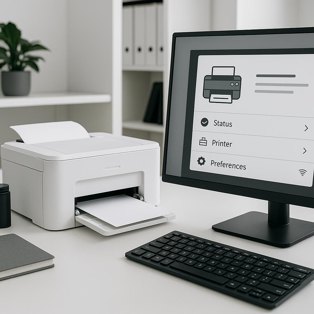 gdzie znajdę konfigurację drukarki?