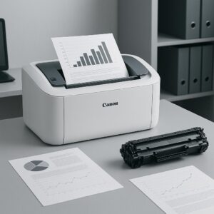 ile stron na minutę drukuje drukarka canon lbp6030?