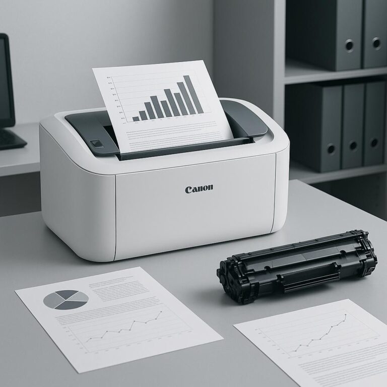 ile stron na minutę drukuje drukarka canon lbp6030?