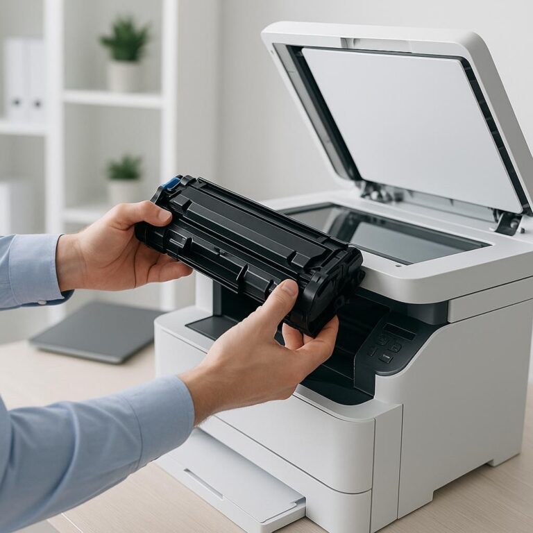 jak aplikować toner?