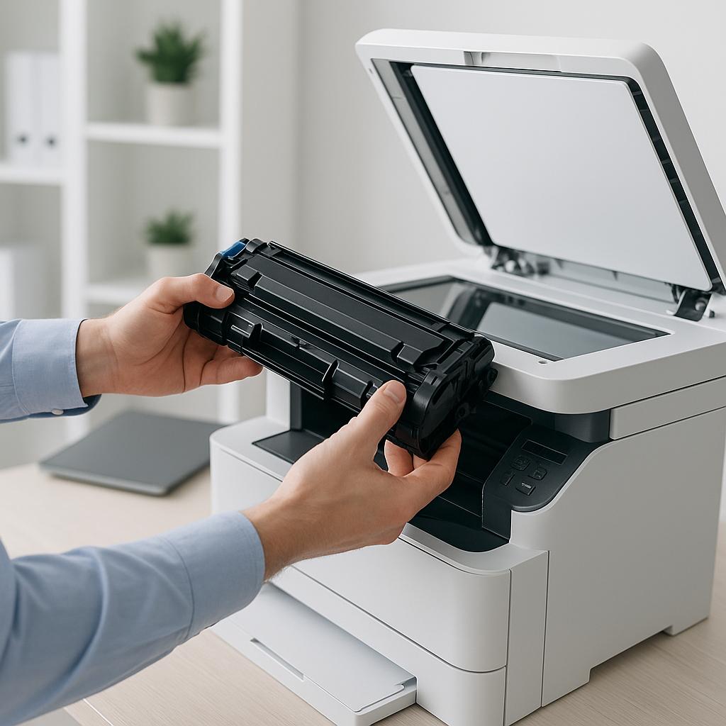 jak aplikować toner?