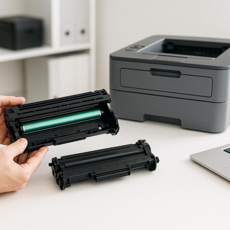 jak często należy wymieniać bęben w drukarce brother?