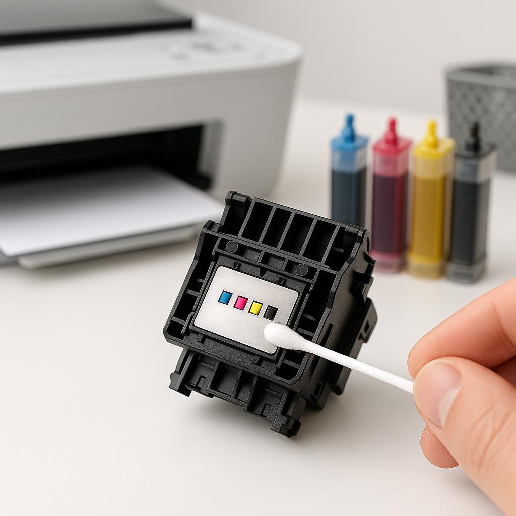 jak czyścić dyszę drukarki?