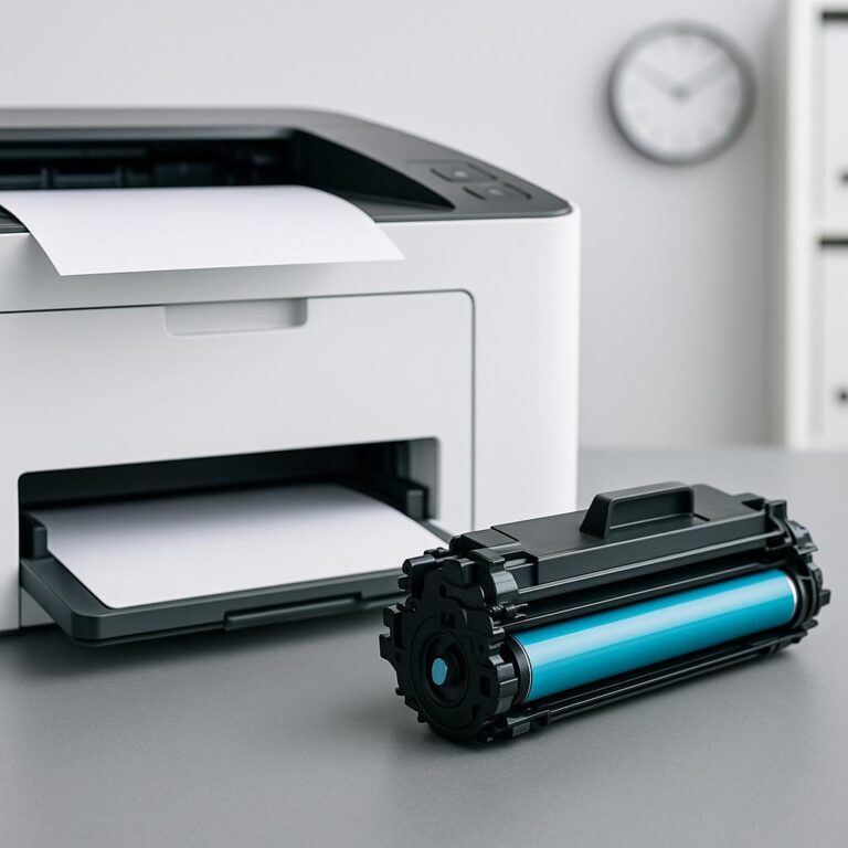 jak długo wystarcza toner w drukarce laserowej?