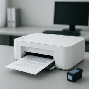 jak drukować z jednym tuszem?