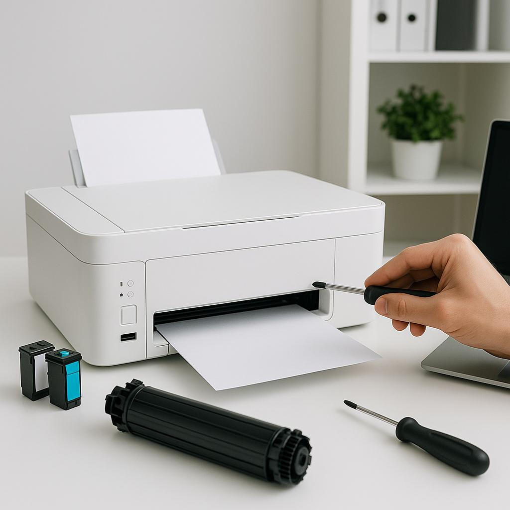 jak naprawić błąd drukarki epson?