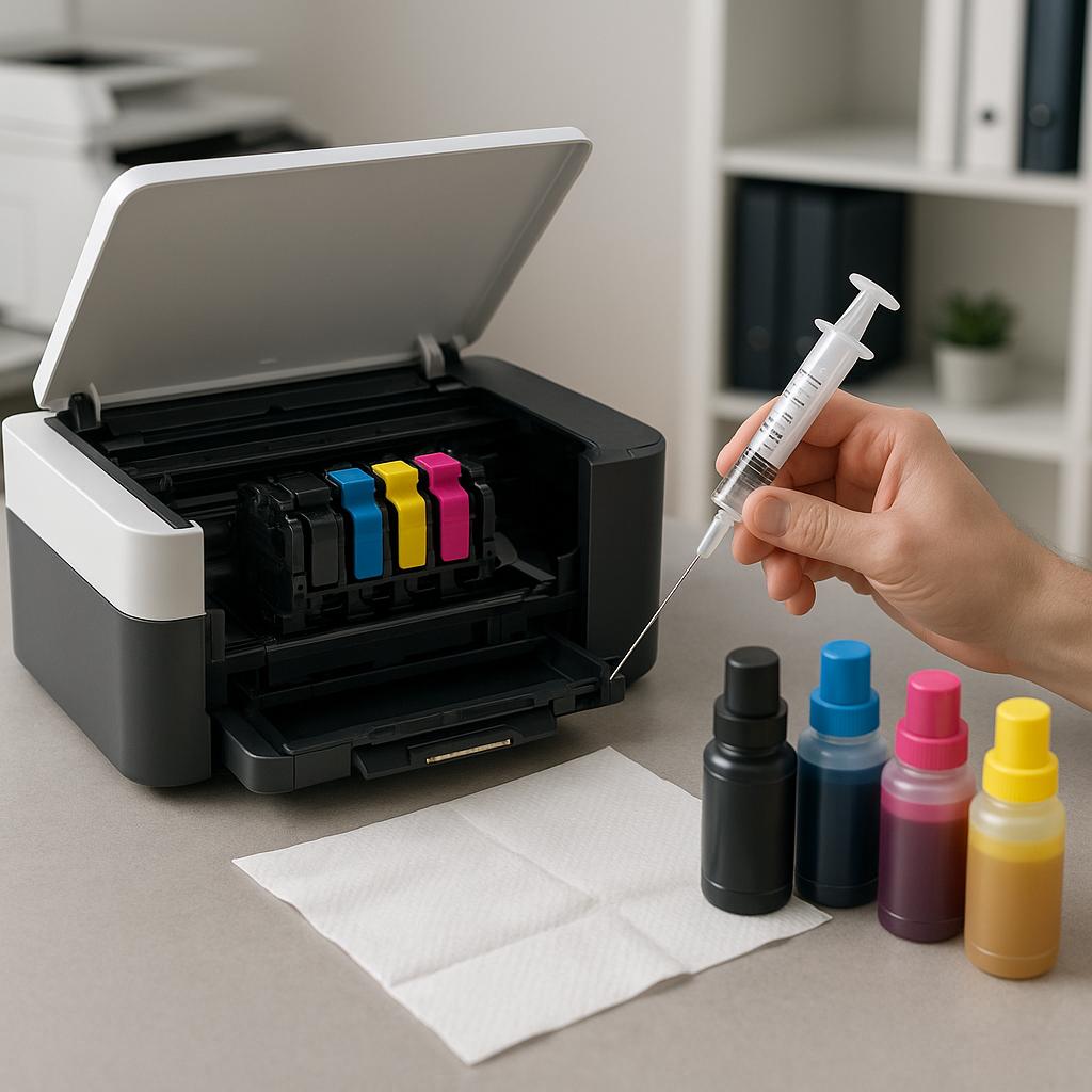 jak odetkać dysze epson?