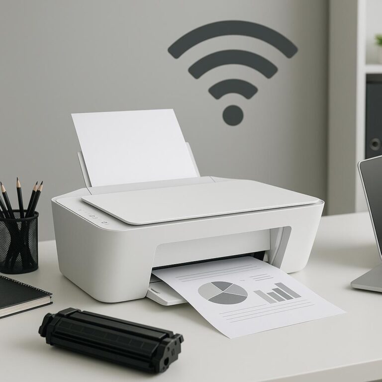 jak podłączyć drukarkę hp 2600 do wifi?