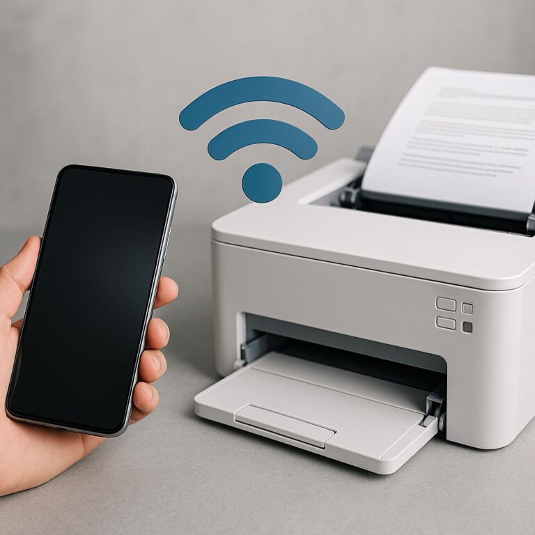 jak połączyć drukarkę drukuś z telefonem?