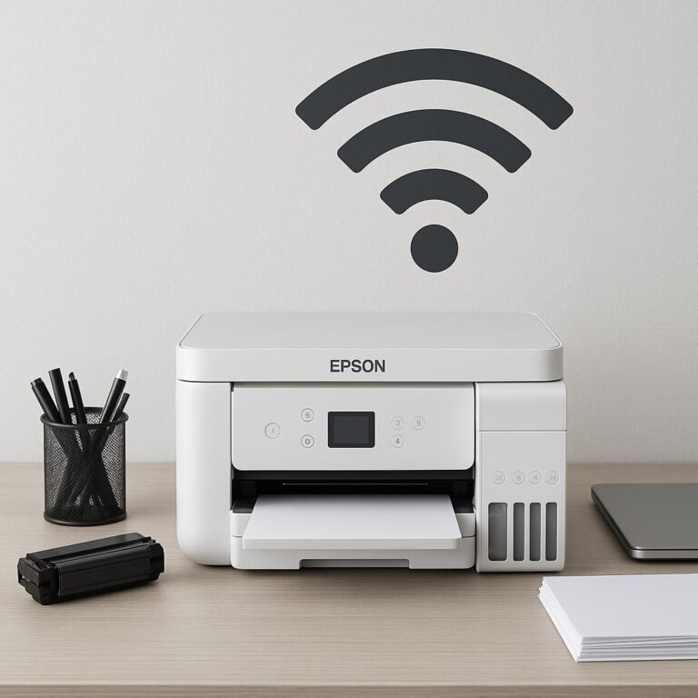 jak przełączyć drukarkę epson w tryb parowania?