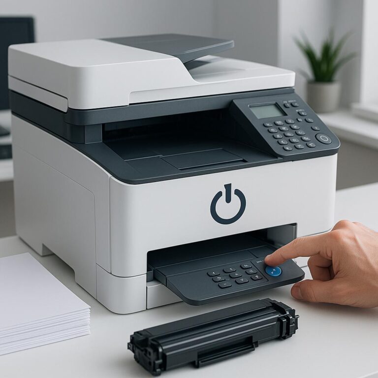 jak przywrócić ustawienia fabryczne drukarki?