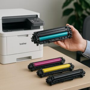 jak rozwiązać problem z kolorami w drukarce brother?