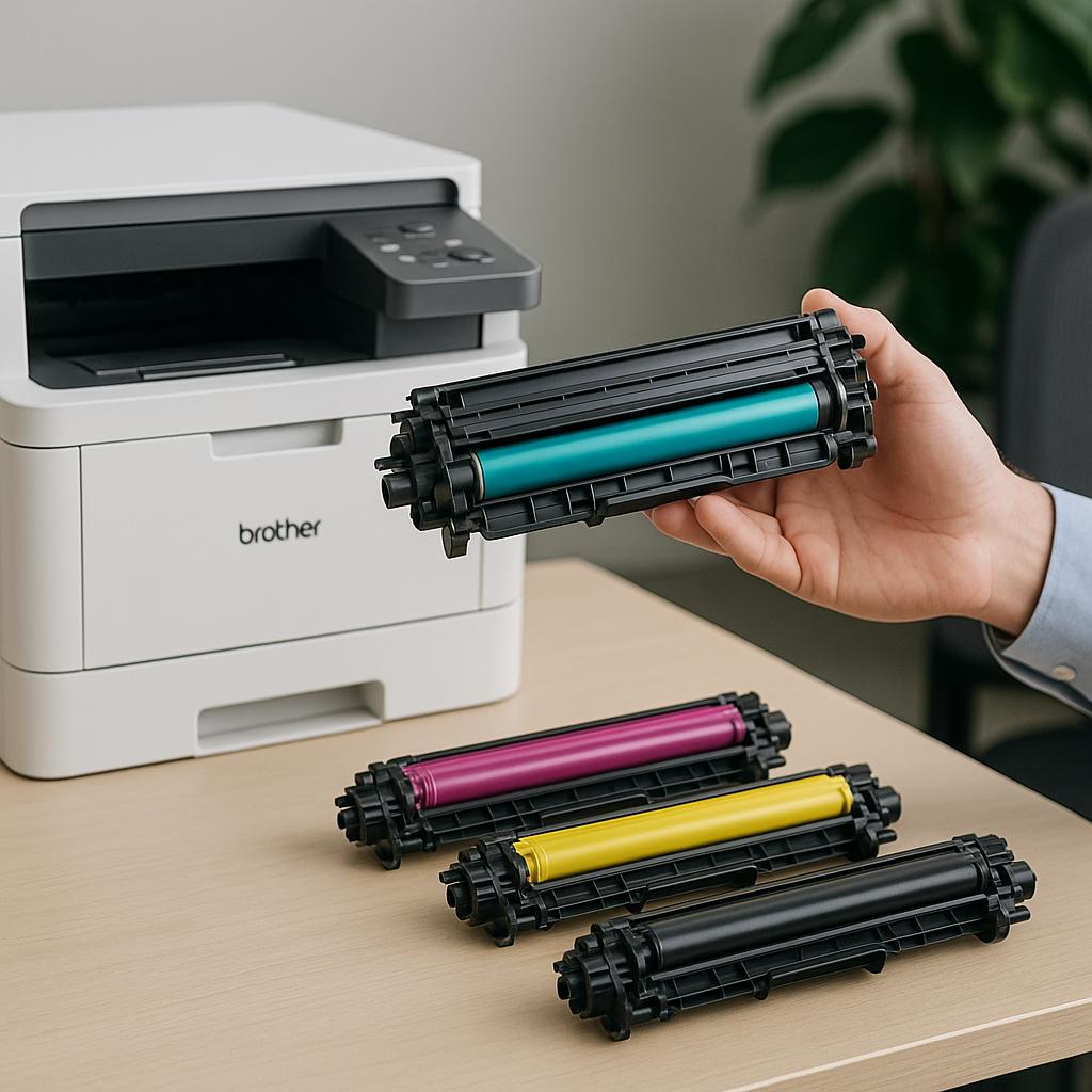 jak rozwiązać problem z kolorami w drukarce brother?