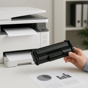 jak sprawdzić, czy toner jest niski?