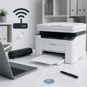 jak sprawdzić do jakiej sieci jest podłączona drukarka?