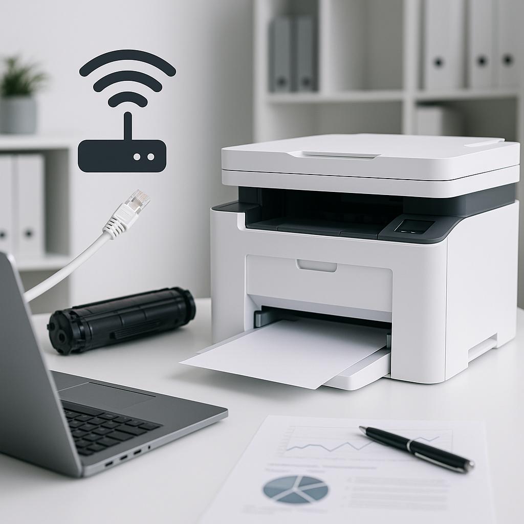 jak sprawdzić do jakiej sieci jest podłączona drukarka?