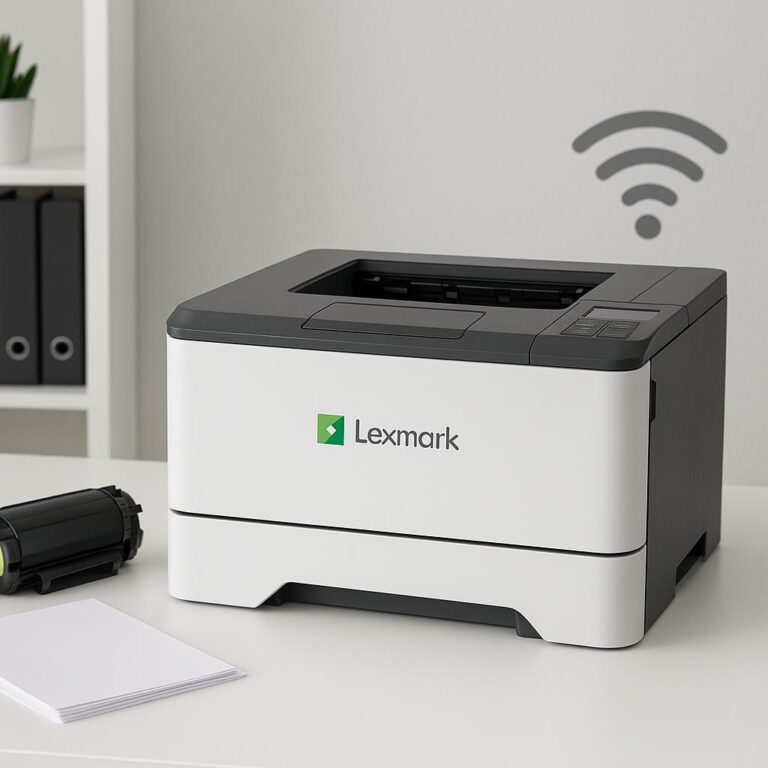 jak sprawić, aby moja drukarka lexmark była wykrywalna?