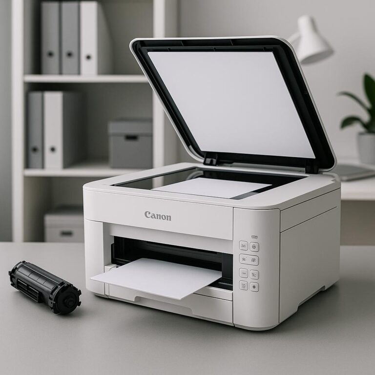 jak uruchomić skaner w drukarce canon pixma?