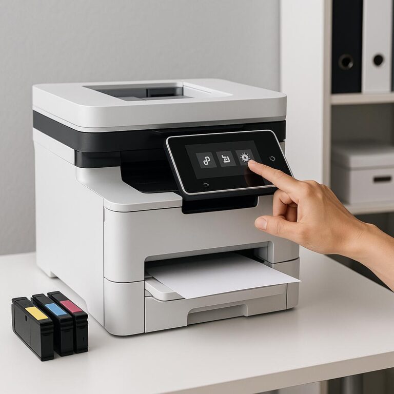 jak włączyć czyszczenie zaawansowane w drukarce epson?