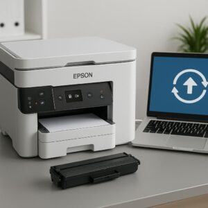 jak zainstalować aktualizację oprogramowania sprzętowego w drukarce epson?