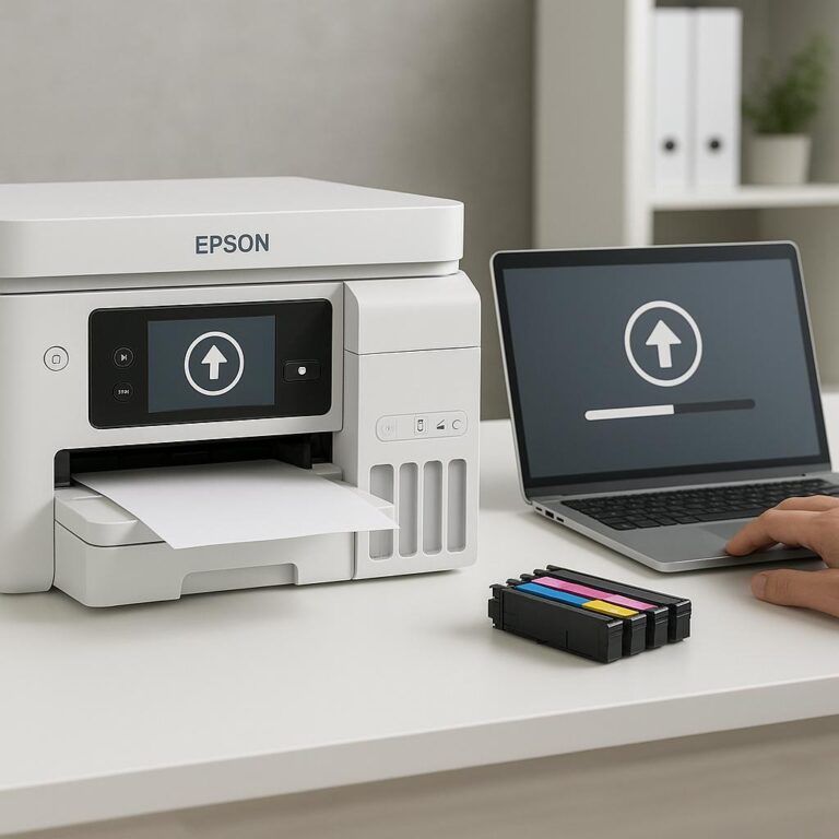 jak zaktualizować oprogramowanie w drukarce epson?