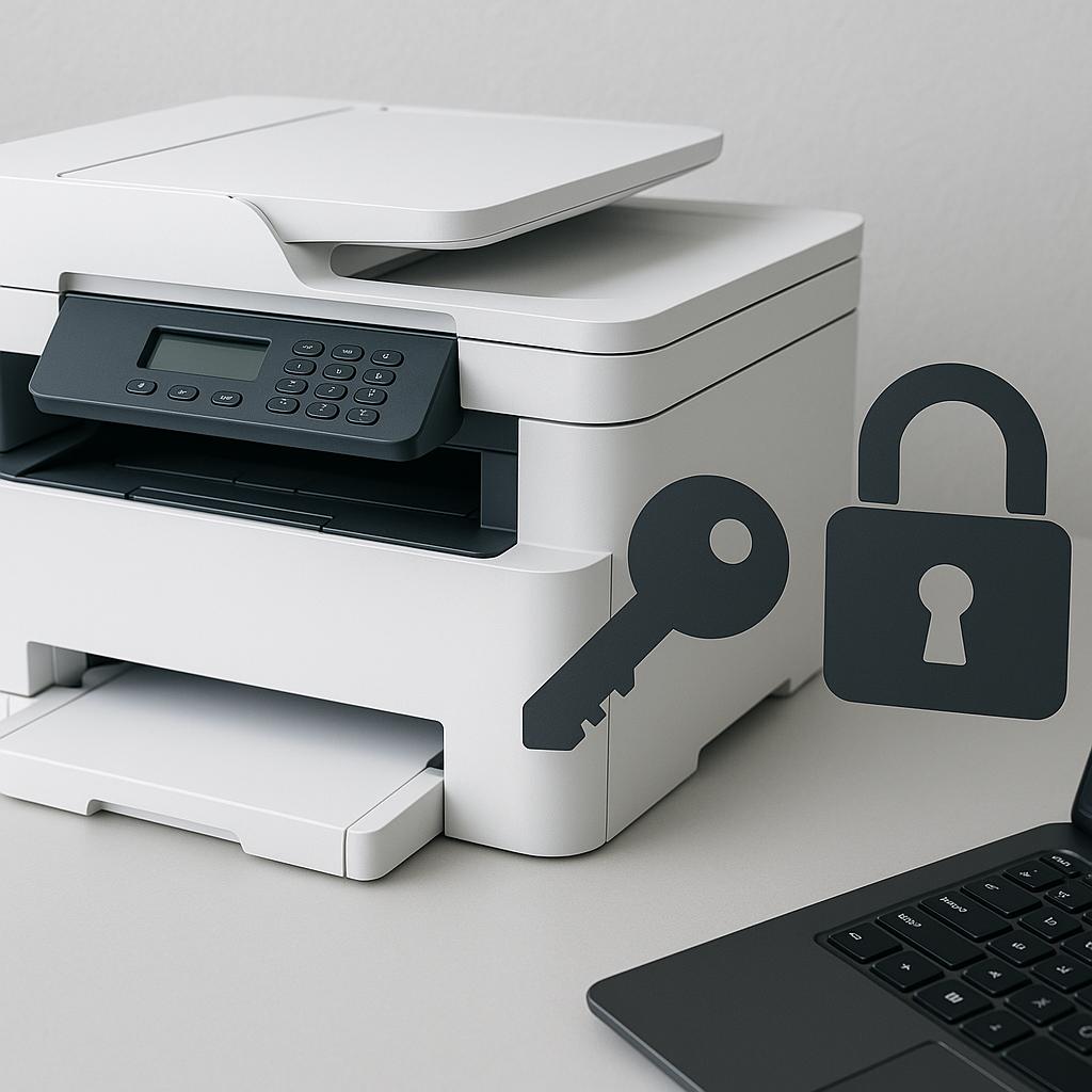 jak zmienić hasło w drukarce?