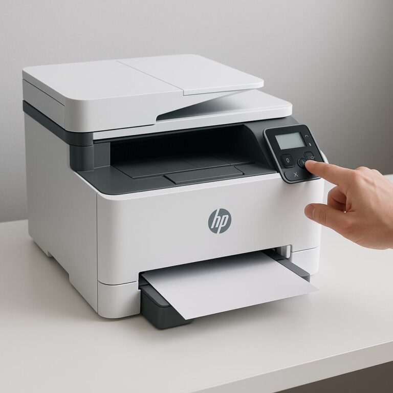 jak zresetować hp za pomocą przycisków?