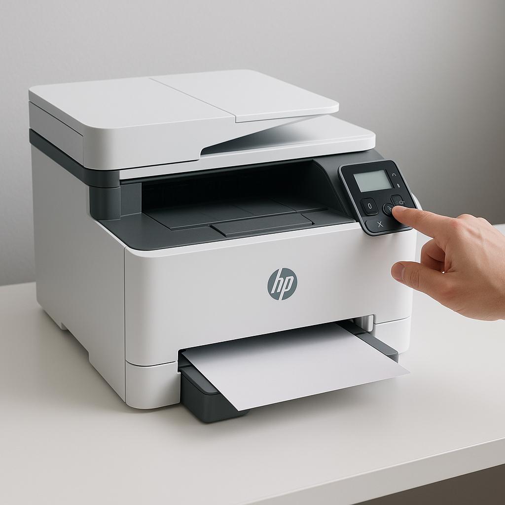 jak zresetować hp za pomocą przycisków?