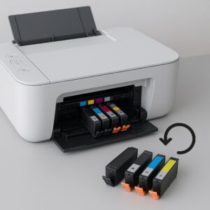 jak zresetować tusz w drukarce canon pixma?