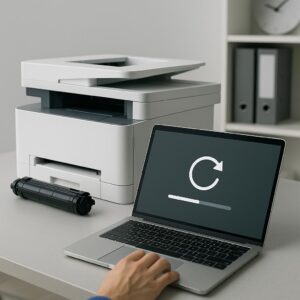 jak zrobić aktualizację drukarki?