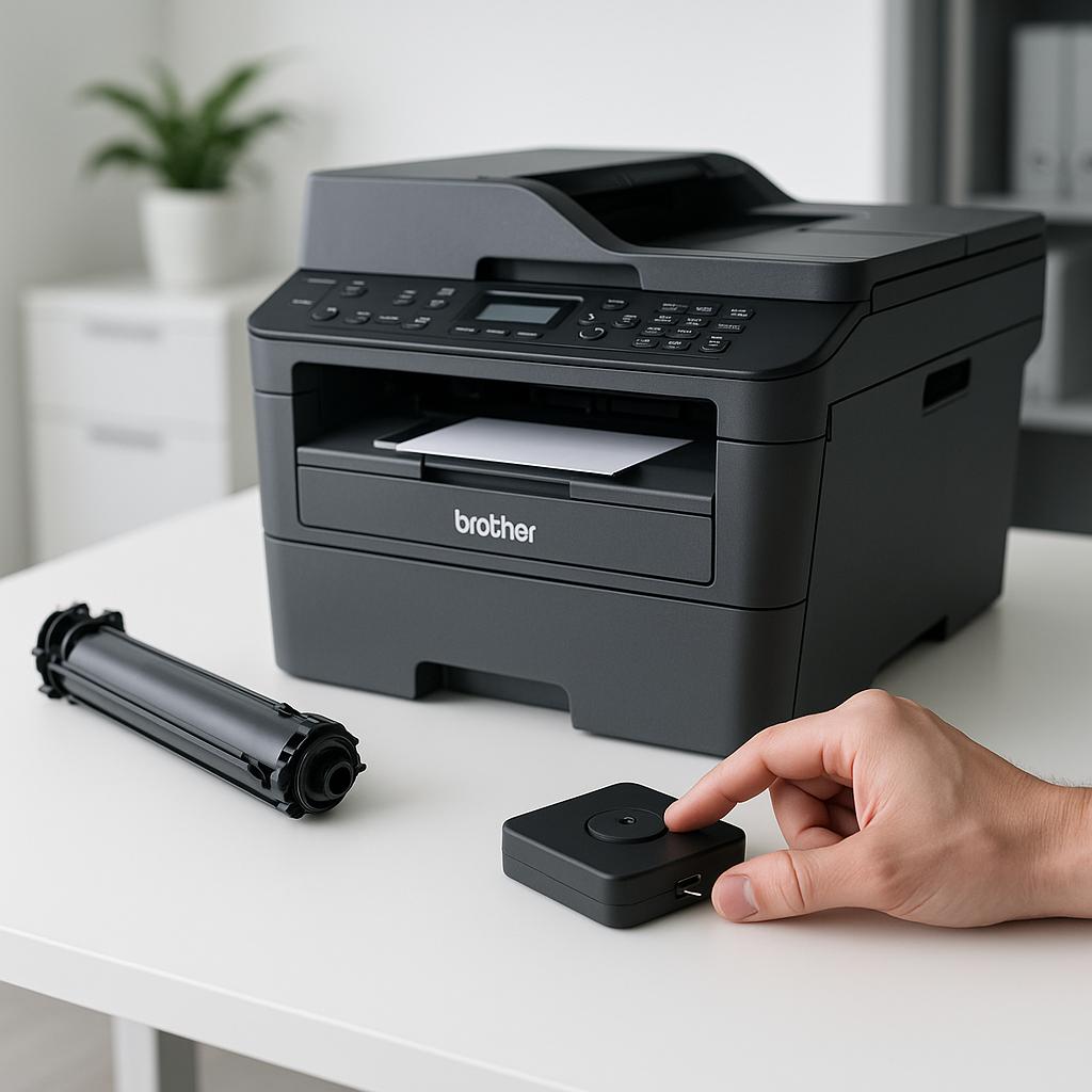 czy da się zresetować drukarkę brother?