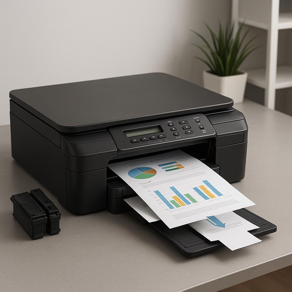 czy drukarka brother dcp-j105 drukuje dwustronnie?