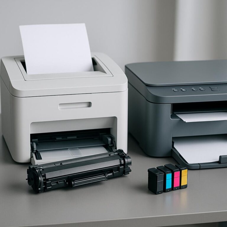 czy drukarki laserowe są lepsze od atramentowych?