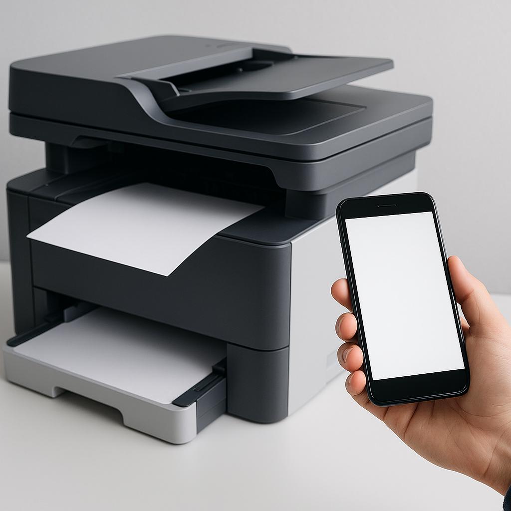 czy można drukować z telefonu komórkowego na kserokopiarce?