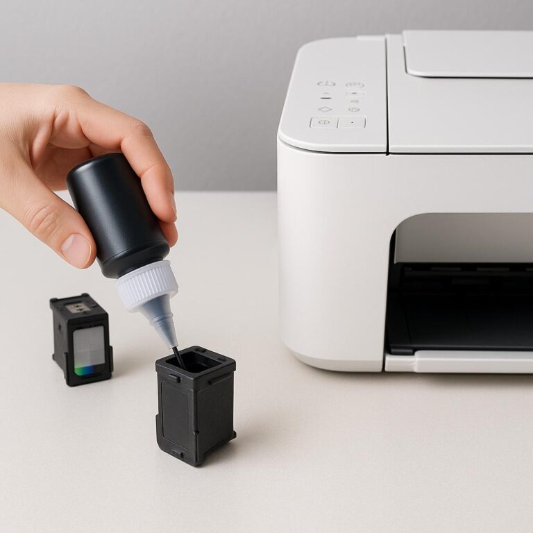 czy można uzupełniać wkłady atramentowe firmy canon?