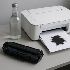 czy ocet rozpuszcza tusz?