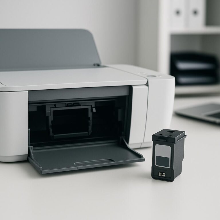 dlaczego drukarka nie widzi nowego tuszu?